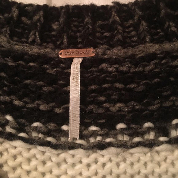 Free People Cropped Fairisle Sweater - Picture 4 of 8